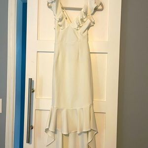 Beautiful white Selfie Leslie dress